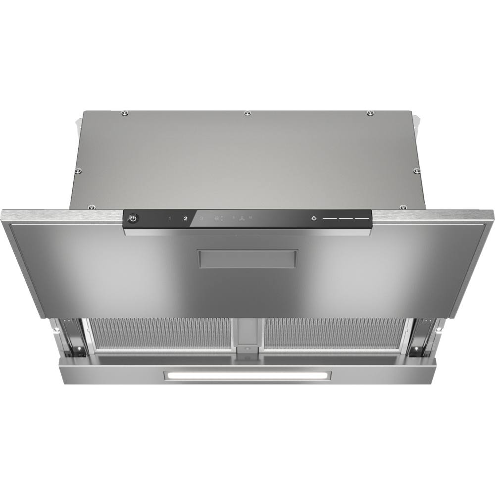 MIELE DAS 8630 Flachpaneelhaube Edelstahl